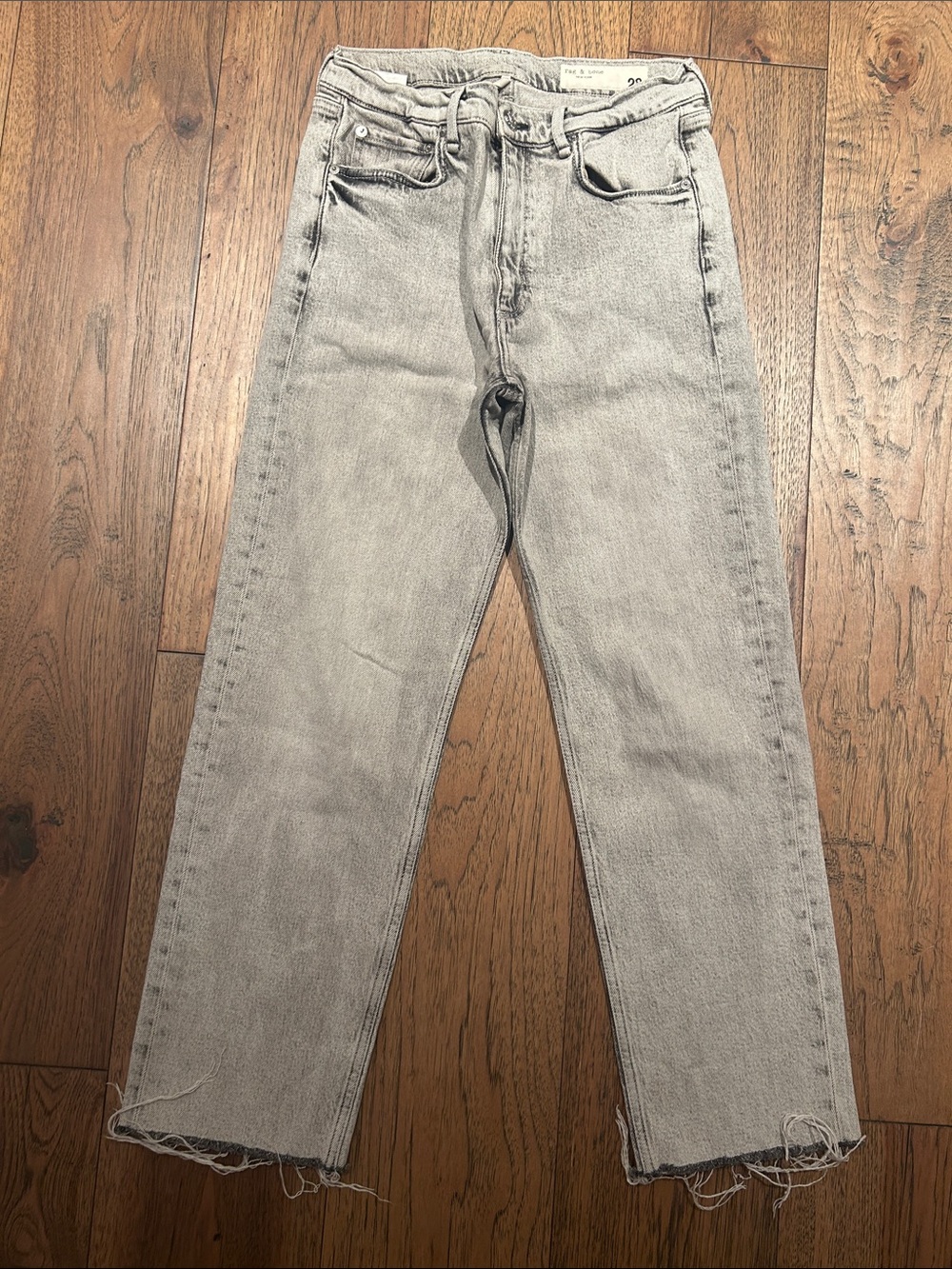 Rag and bone Harlow mid rise straight Jean - Picture 3 of 4